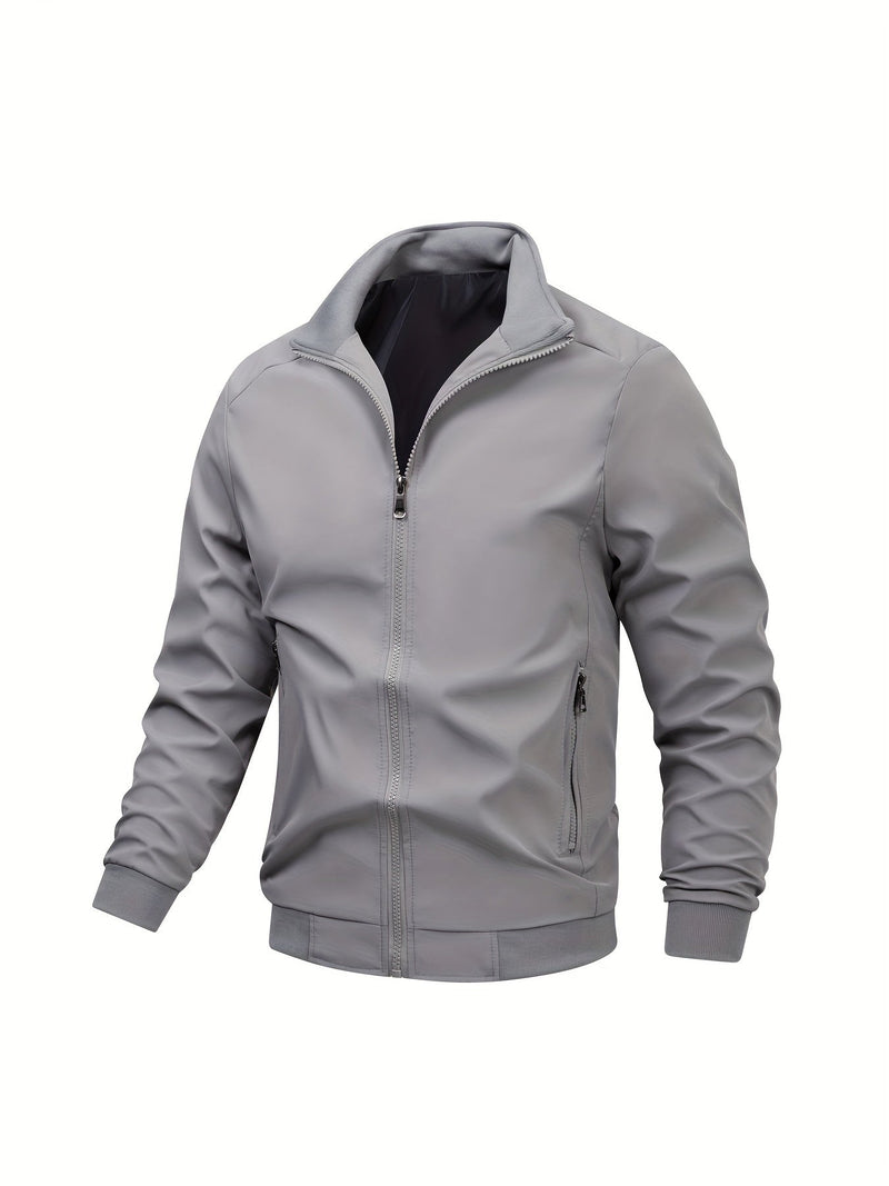 Men's jacket with stand-up collar – Sven