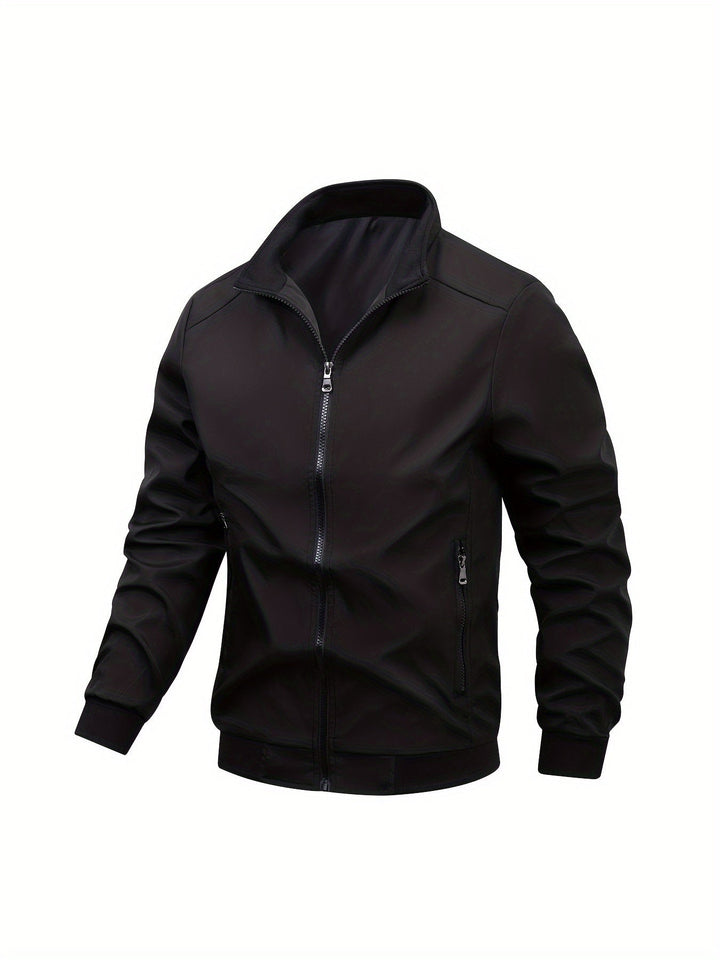 Men's jacket with stand-up collar – Sven