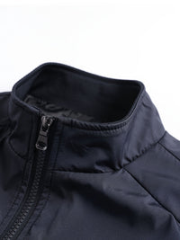 Men's jacket with stand-up collar – Sven