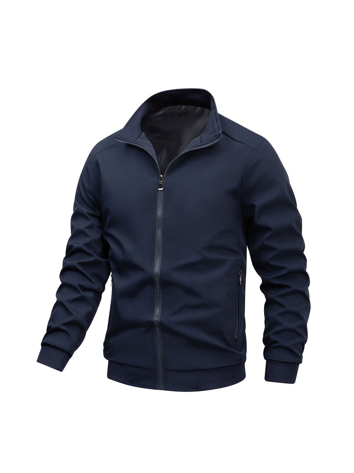 Men's jacket with stand-up collar – Sven