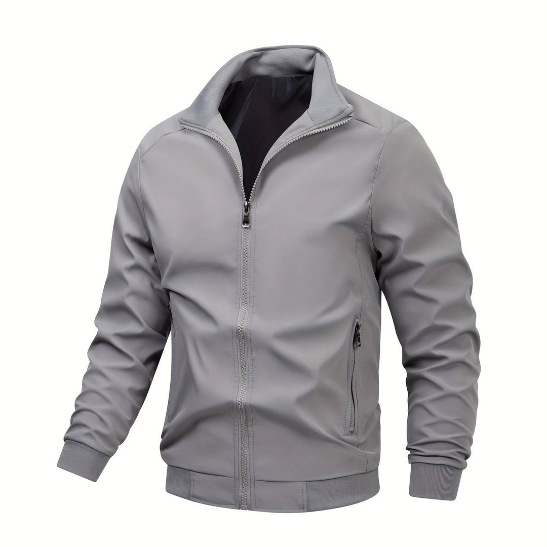 Men's jacket with stand-up collar – Sven