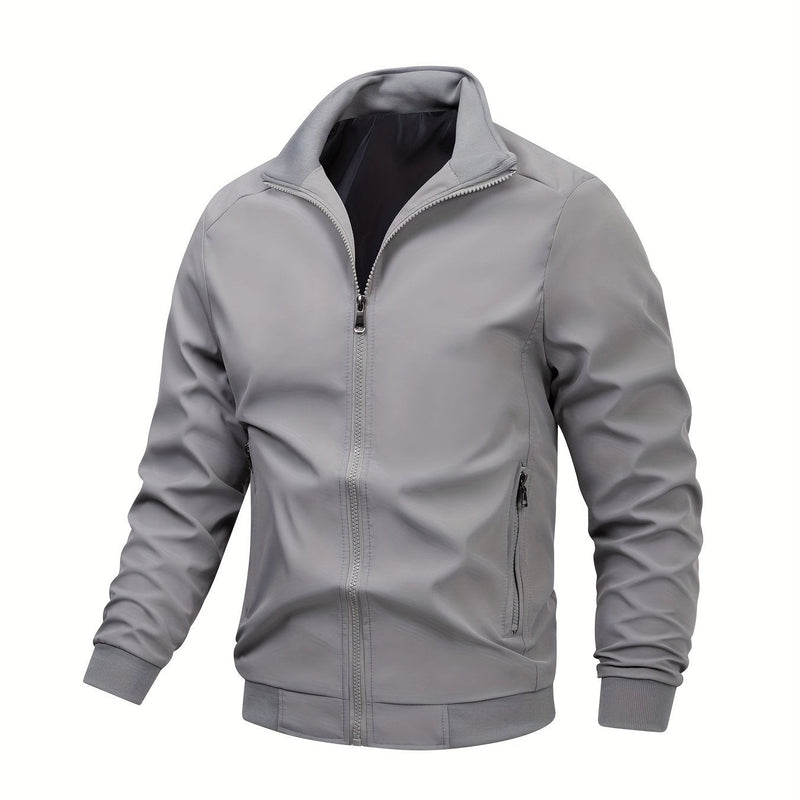 Men's jacket with stand-up collar – Sven