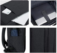 Slim Waterproof Laptop Backpack with USB Port