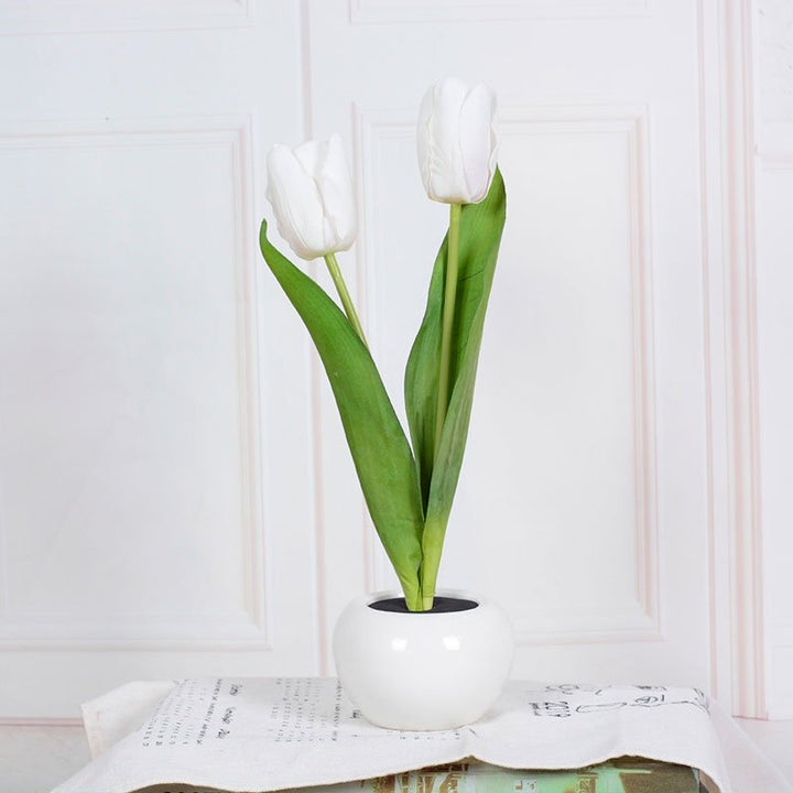 Dekorative LED Tulpe Tischlampe – Florima