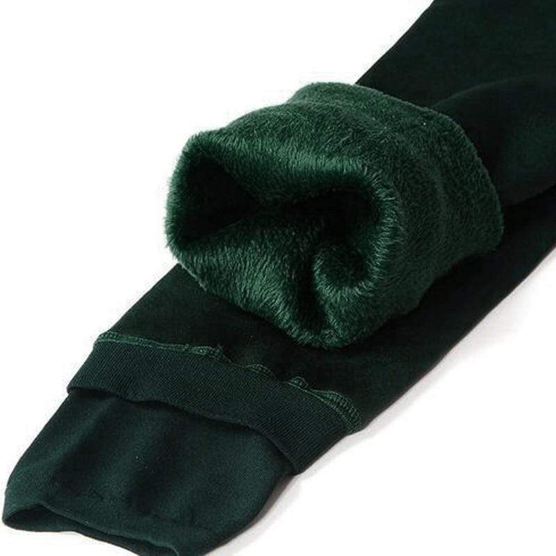 Fleece-Lined Winter Leggings - Elsa
