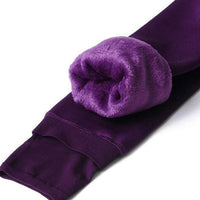 Fleece-Lined Winter Leggings - Elsa