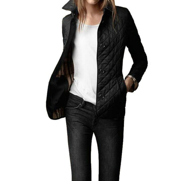 Padded Women's Jacket with Buttons – Elin