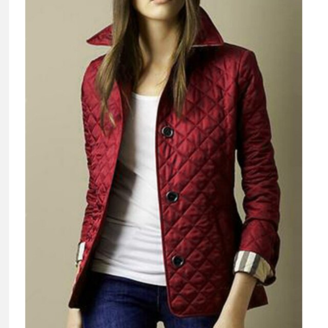 Padded Women's Jacket with Buttons – Elin