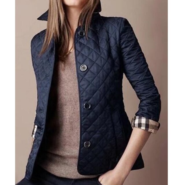 Padded Women's Jacket with Buttons – Elin