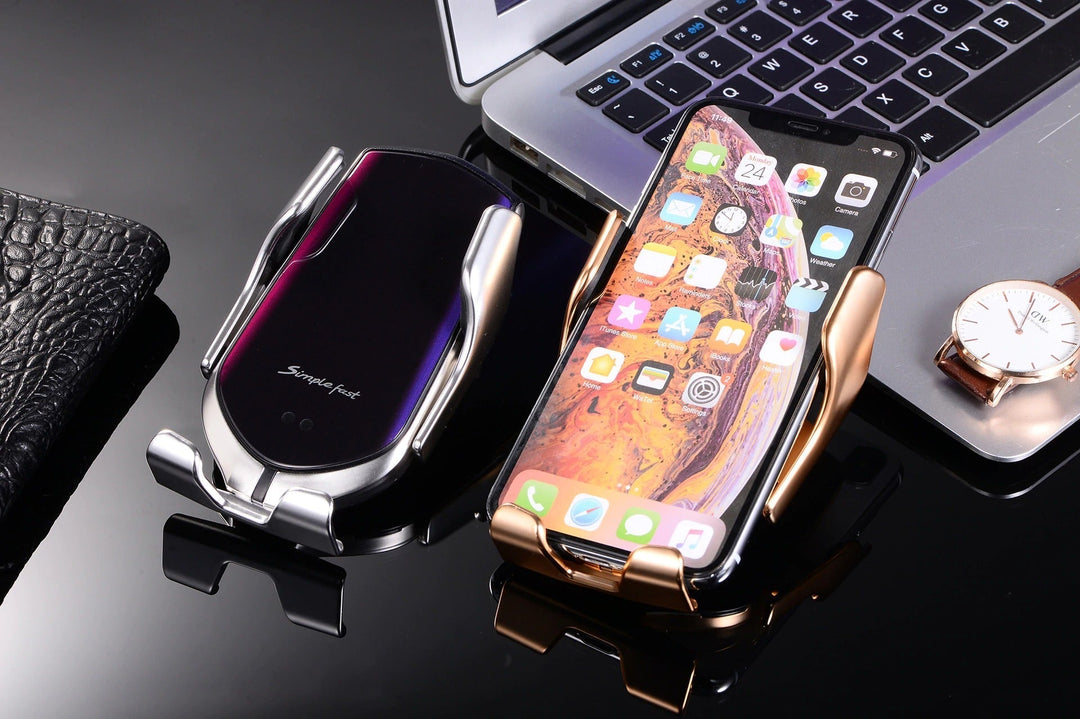 Automatische Telefonhalter mit kabellosem Ladegerät – GripCharge