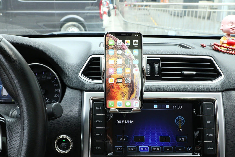 Automatische Telefonhalter mit kabellosem Ladegerät – GripCharge
