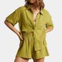 Zweiteiliges Damen Sommer Set mit Hemd und Shorts – Noemi