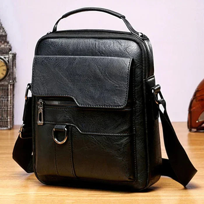 Bolso de hombro de cuero lujoso para mujer - Elena