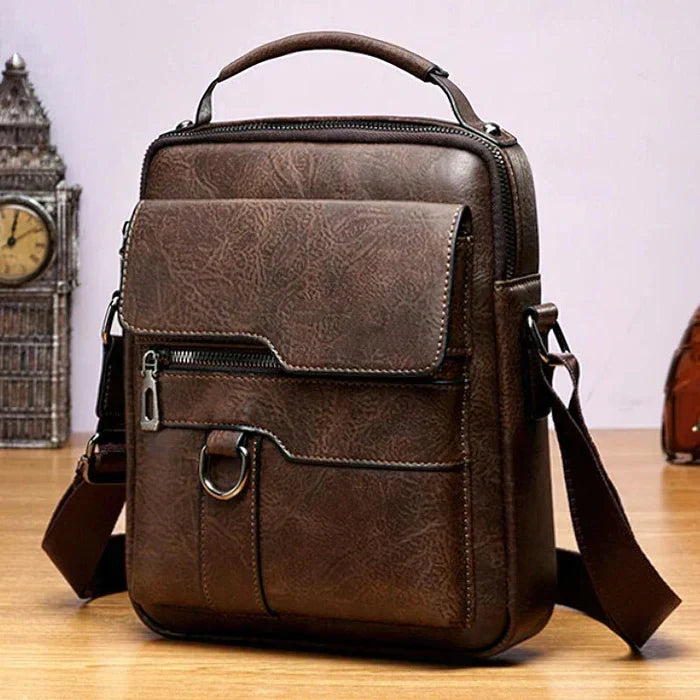 Bolso de hombro de cuero lujoso para mujer - Elena