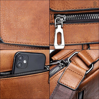Bolso de hombro de cuero lujoso para mujer - Elena