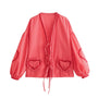Sommer Damen Top mit lockerer Passform – Pia