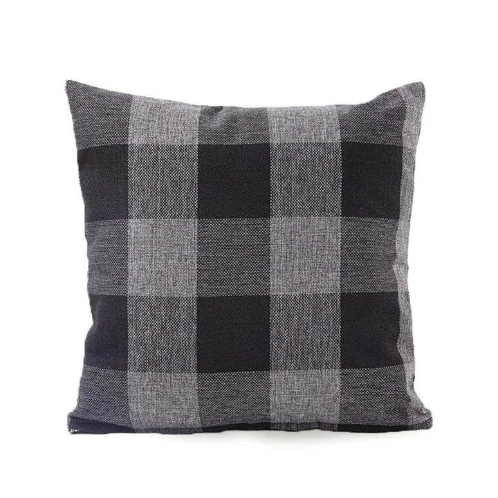 Cozy Plaid Pillowcase in Country House Style – Autumn Plaid