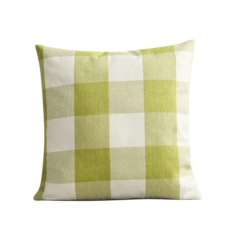 Cozy Plaid Pillowcase in Country House Style – Autumn Plaid