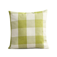 Cozy Plaid Pillowcase in Country House Style – Autumn Plaid