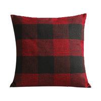 Cozy Plaid Pillowcase in Country House Style – Autumn Plaid