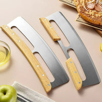Cortador de pizza grande con cuchilla curva de acero inoxidable (35 cm) - Bruno