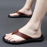 Comfortable & Stylish Men's Outdoor Summer Slip-Ons – Leano