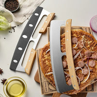 Cortador de pizza grande con cuchilla curva de acero inoxidable (35 cm) - Bruno