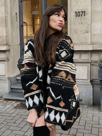 Women's autumn jacket with print – Amaris