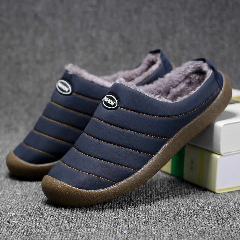 CozyWarm herretøfler | Varmt foret for ekstra varme