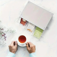 Tea and Kitchen Organizer with Drawer - Livvy