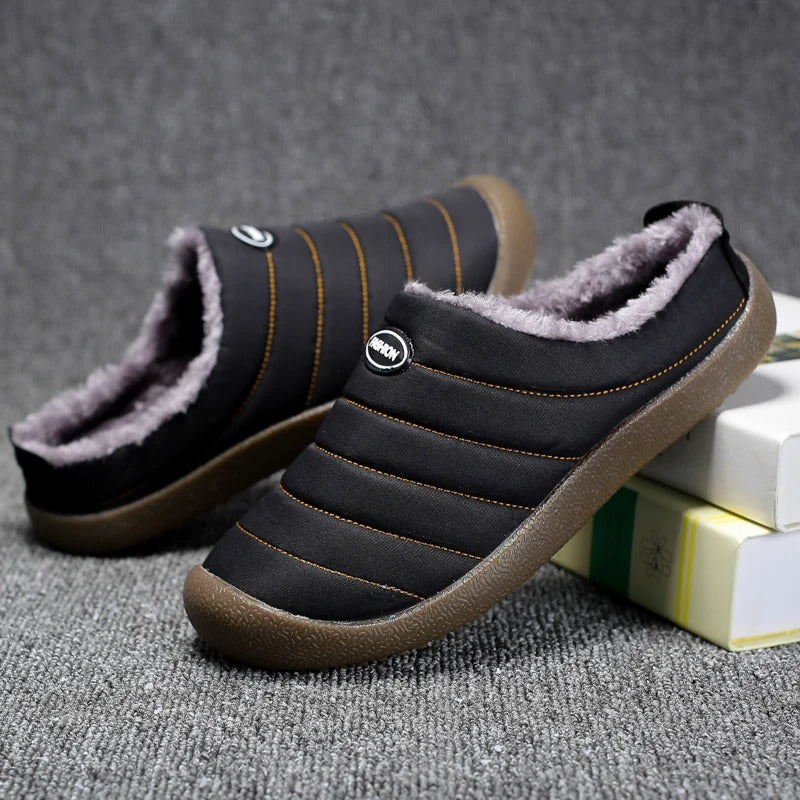 CozyWarm herretøfler | Varmt foret for ekstra varme