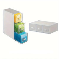 Tea and Kitchen Organizer with Drawer - Livvy