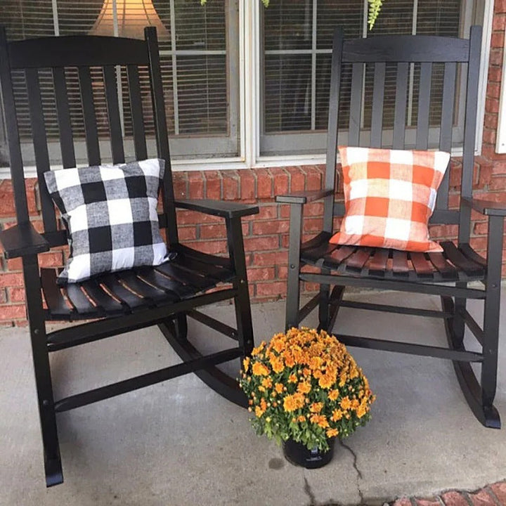 Cozy Plaid Pillowcase in Country House Style – Autumn Plaid