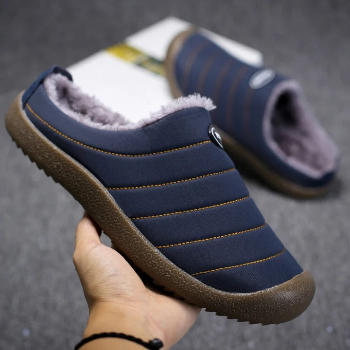 CozyWarm herretøfler | Varmt foret for ekstra varme