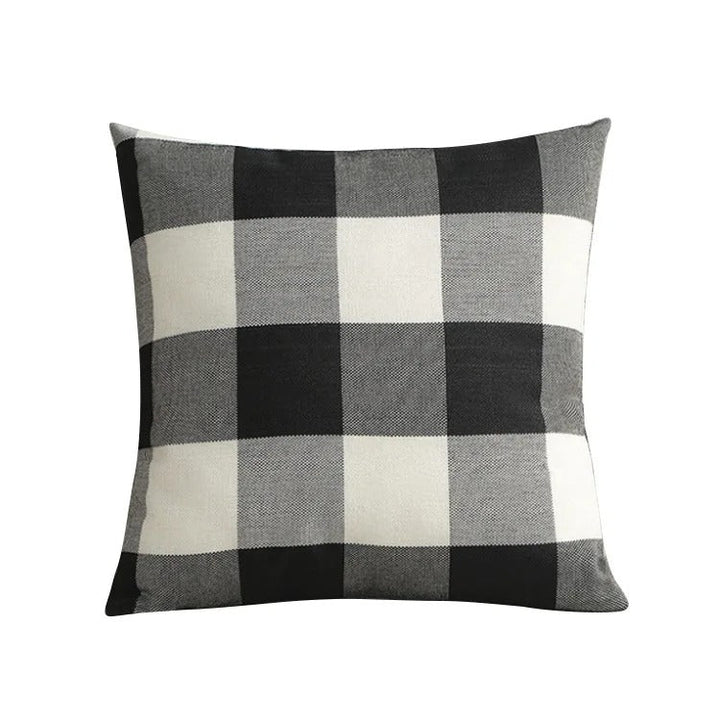 Cozy Plaid Pillowcase in Country House Style – Autumn Plaid