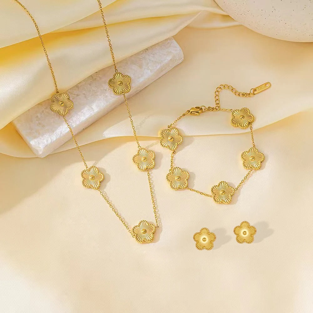 Luxurious Clover Jewelry Set for Women - Lyla