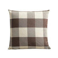 Cozy Plaid Pillowcase in Country House Style – Autumn Plaid