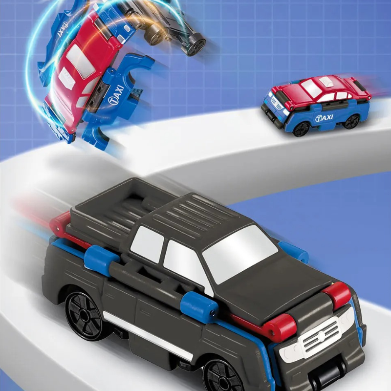 Double-sided Toy Cars for Imaginative Play - FlipWheels