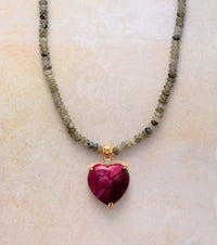 Healing Heart Bead Necklace – Nova