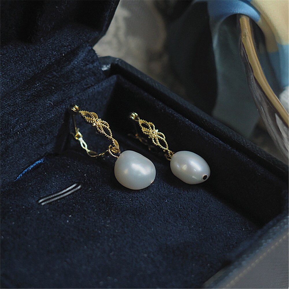 Natural Pearl Earrings – Vivienne