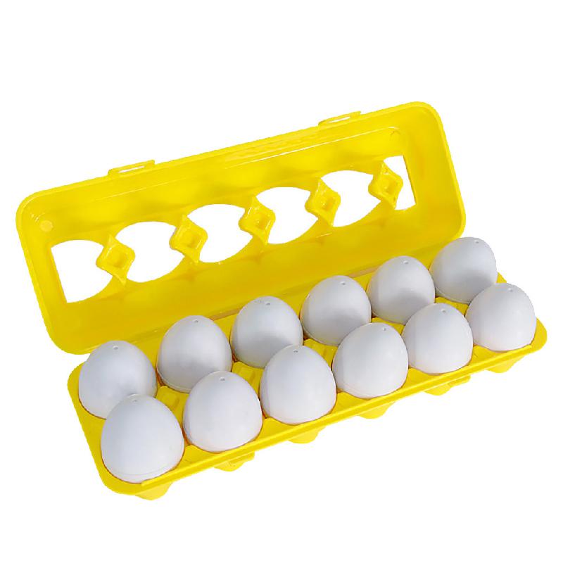 Kreativt æggepuslespil til børn - EggCiting puslesæt