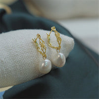 Natural Pearl Earrings – Vivienne