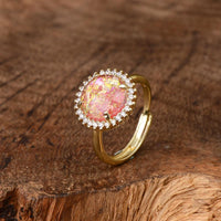 Mystical Shine Cocktail Ring – Elowen