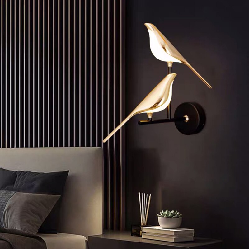 Moderne Vogels Væglampe - AviaryGlow