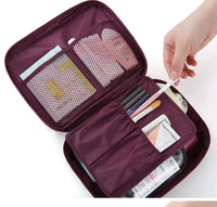 Kompakt vandtæt makeup-rejsesæt – 1+1 GRATIS mini-kosmetikopbevaringsboks