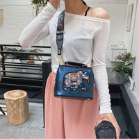 Embroidered Mandala Shoulder Bag – Lightweight, Versatile Boho Design