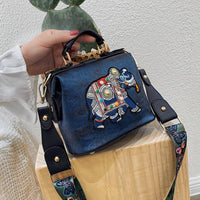 Embroidered Mandala Shoulder Bag – Lightweight, Versatile Boho Design