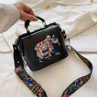 Embroidered Mandala Shoulder Bag – Lightweight, Versatile Boho Design