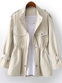 Women's Cargo Trench Coat for Autumn – Patricia