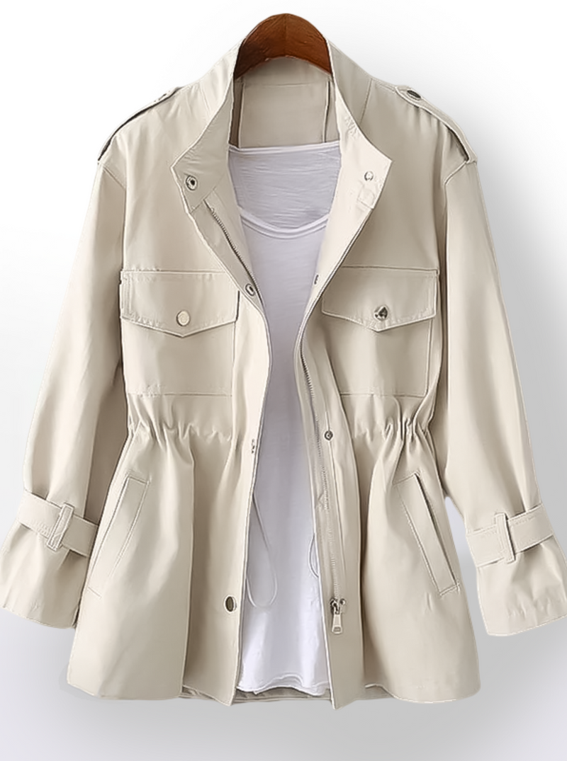 Women's Cargo Trench Coat for Autumn – Patricia